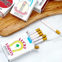 4 Pack of Classic Bubble Gum Cigarettes – Pink Candy Treat for Any Occasion