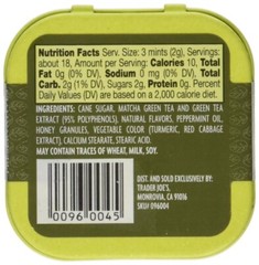 Trader Joe’s 1.23 oz GREEN TEA INFUSED Breath Mints in Metal Tin ** BB 1/2026 **