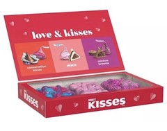 Hershey’s Kisses Milk Chocolate Gift Box, White Crème, Rainbow Brownie BB 4/2026
