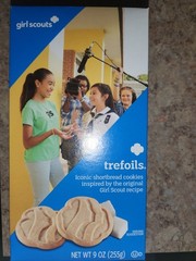 Girl Scouts Trefoils Shortbread Cookies Box 9 oz (255g) Snack Cookie & Biscuit