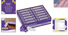 Vintage Violet Mints | Bold Flavor | 24 Packs, 15 Mints Each