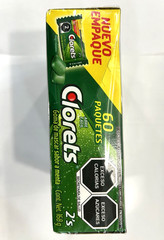 Clorets Gums, 4 PACK! Clorets 60 Pack Mint Flavored Gum – 480 Total Pieces
