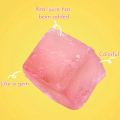 Japanese Crystal Amber Gemstone Candy – 7Oz Crunchy with Chewy Center | Resealab