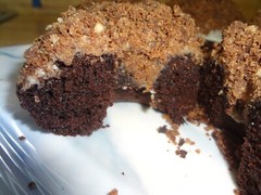 MOIST AND TENDER HOMEMADE CHOCOLATE CRUMB DONUTS (6 DONUTS)