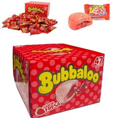 Bubbaloo Liquid-Filled Gum 47 Piece Box | CHOOSE YOUR FLAVOR! | Latin Candy