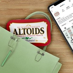 ALTOIDS Classic Peppermint Breath Mints, 1.76-Ounce Tin (Pack of 12)