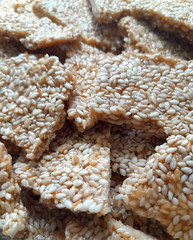 KETO Toasted Sesame Seed Brittle – Sugar Free Diabetic Friendly Low Carb Candy