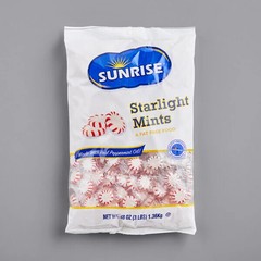 Peppermint Starlite Mints Individually Wrapped 3 lb. Bag