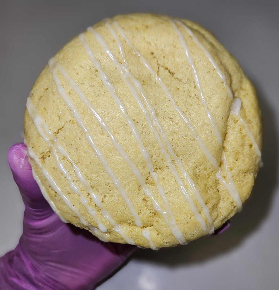 Handmade Fresh Baked Lemon Cookies, Giant Cookies, Soft Baked Cookies