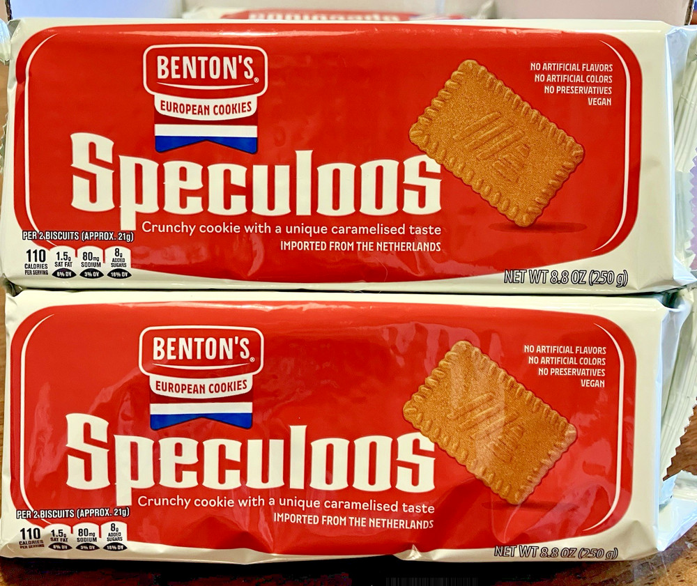 Benton’s European Cookies Speculoos 8.8oz 250g (2 Bags) from The Netherlands