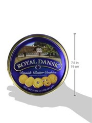 Lata De Galletas Danesas 24 Ounce Surtido Mantecoso Y Crujiente