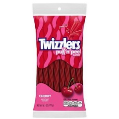 6x Twizzlers Pull N Peel Cherry Candy Bulk Snack Treats New Sealed 6.1oz