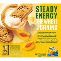 Convenient & Delicious Cinnamon Vanilla Cream Breakfast Biscuits, 30 Total Packs