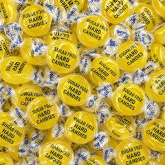 Sugar Free Lemon Candy Drops – 1 lb Bulk Tangy Citrus Hard Sweet Snack Indivi…