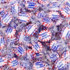 Sugar Free Starlight Mints – 1 Pound Pack 1 (Pack of 1), White,Red