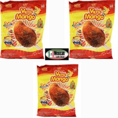 3×40 Vero Mango Lollipops Flavored Hard Candy 80-ct (1-3-days Delivery time )