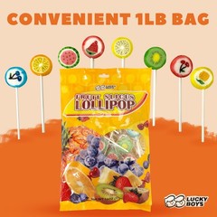 Fruit Slices Candy Hard Candy Bulk 1 lb Bag of Individually Wrapped Small Can…