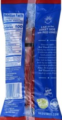 Licorice Twists, Red Flavor, Soft & Chewy Candy, 4 Ounce Pack of 24