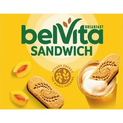 belVita Blueberry Breakfast Biscuits, Value Pack, 12 Packs (4 Biscuits Per Pack)