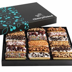 CherryPicked Christmas Holiday Thanksgiving Chocolate Gift Basket, Dried Frui…