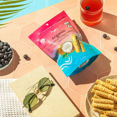 AVA Organics Organic Original Coconut Crispy Rollers 14.1 oz