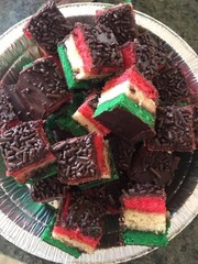 Authentic Italian Rainbow Cookies * Multiple Sizes & Variations Available