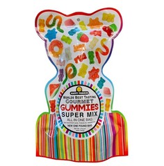 Happy Yummies Worlds Best Tasting Gourmet Gummies Bear 30+ Flav Assortment 1lb