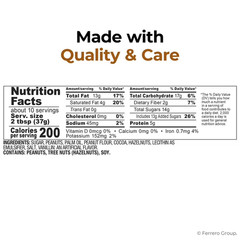 Nutella Hazelnut Spread with Cocoa – Creamy Breakfast Favorite, 13 oz Jar