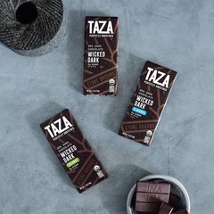 Taza Chocolate, 95 Wicked Dark Amaze Bar, 2.5 oz bars, case of 10
