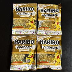 Haribo Goldbears Pineapple ounce package pack of () 4