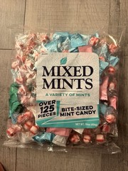 Hospitality Mints Mixed Mints Variety Assorted Bite-Sized Candy 16oz Bag 125+Pcs