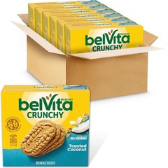 Coconut Breakfast Bars, 30 Packs, 4 Biscuits/Pack