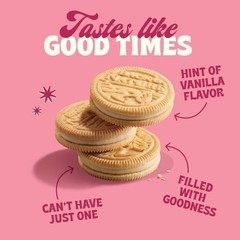 Back to Nature Golden Vanilla Creme Cookies, Plant Based, Non-GMO, 8.25 oz Box