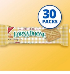 2 Packs – Lorna Doone Shortbread Cookies (6 per pk., 30 pk.) 45 oz Each Pack
