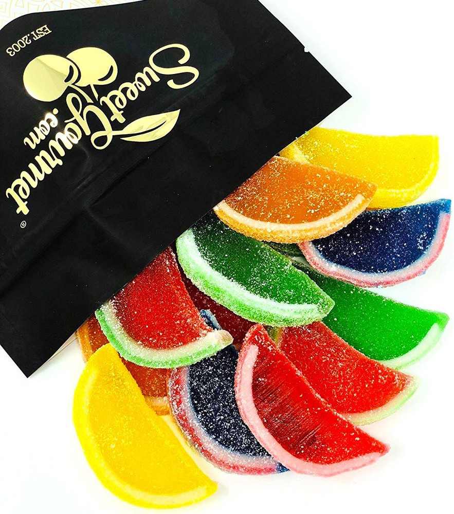 Assorted Fruit Slices | Candy Fruit Jelly | Vegan Gluten Free