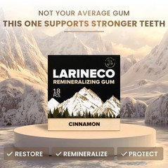 Larineco Remineralizing Gum with Nano Hydroxyapatite & Xylitol