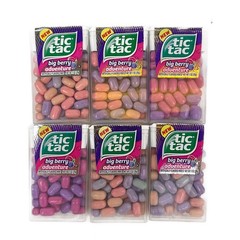 Tic Tac Mints BIG BERRY ADVENTURE Flavored Candy 6 pk – Collectible EXP 2022