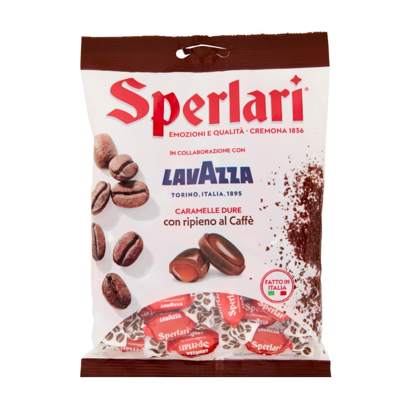 Sperlari Lavazza Hard Candy with Coffee Filling 150 gr