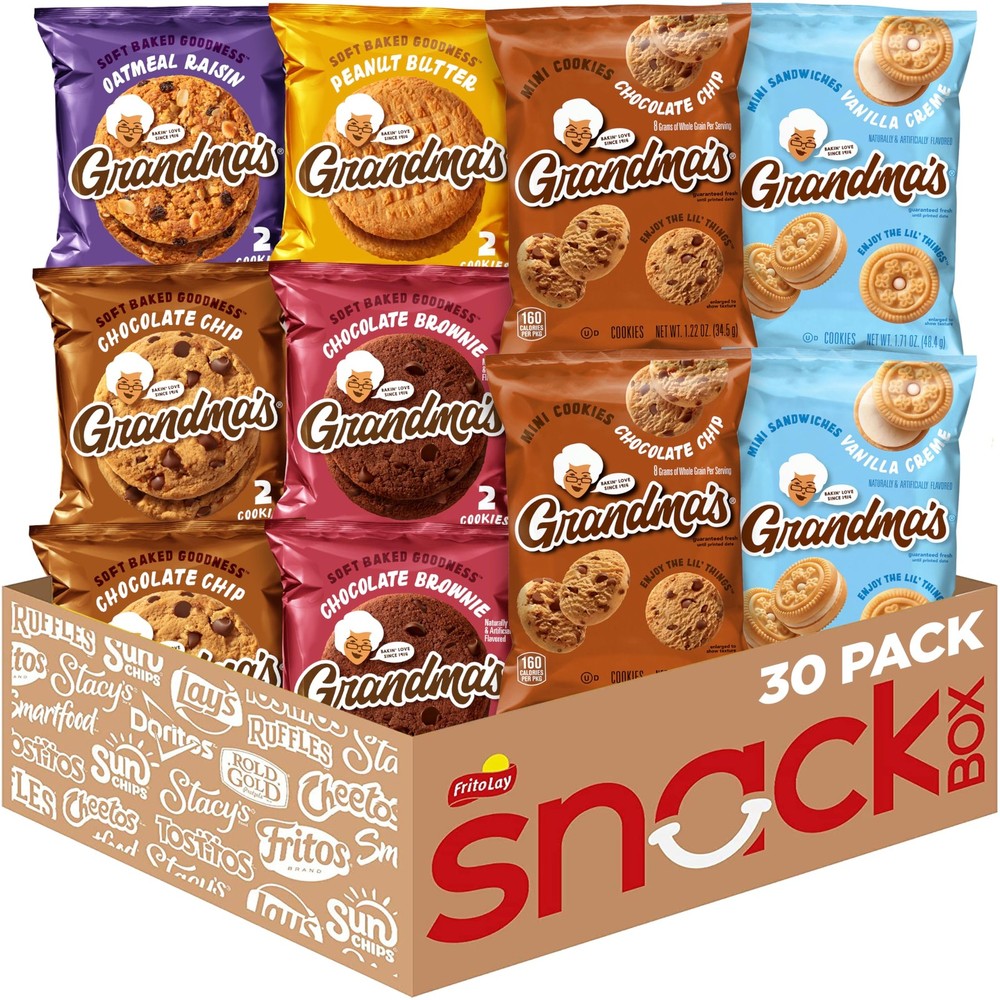 Cookies, Variety Pack, (Pack of 30)