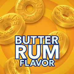 Life Savers Butter Rum Hard Candy Wrapped, Sharing Size – FREE SHIPPING