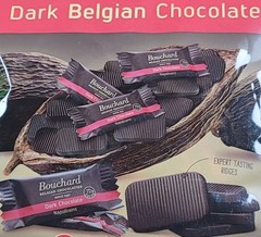 Bouchard Belgian Dark Chocolate Wrapped Pieces 72% Cacao (32 OZ /2 LB) EXP 03/27