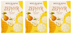 3 ZEPHYR with Pear Pieces Marshmallow Boxes Sweets Candy 230g 8.11oz