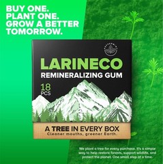 Sugar-Free Remineralizing Gum with Nano Hydroxyapatite & Xylitol – 36 Pieces, Pe