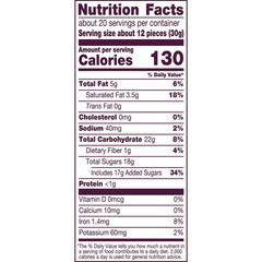 Brookside Dark Chocolate Pomegranate Flavored Fruit Snacks – 21 oz Bag NEW