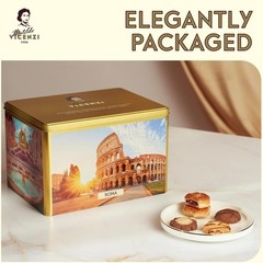 Cookie Gift Tin – Italian Pastries & Cookies in Individually Wrapped Trays