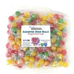 Sour Fruit Candy Balls 4 lbs. ~ YANKEETRADERS® ~ FREE SHIPPING