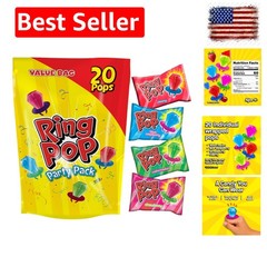 Lollipops – Bulk Candy Individually Wrapped Suckers Variety Party Pack- 20 Co…
