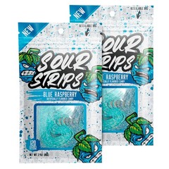 SOUR STRIPS Raspberry Flavored Sour Candy Strips, Deliciously Chewy…