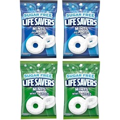 3x Lifesavers Sugar Free Mints Wint-O-Green Wintergreen Candy Snack Bundle 2.75o