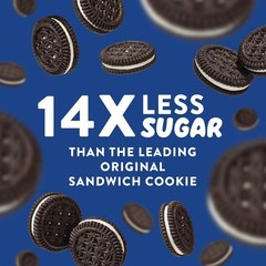 Low Calorie Sugar Free Sandwich Cookies – Perfect Crunchy Keto Treat, 30 Pouch